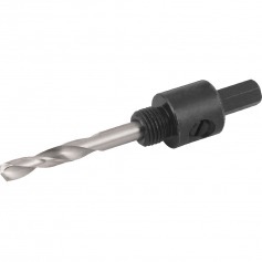 Suporte para serra copo de 14 mm a 30 mm com broca piloto haste de 11/32 Suporte para serra copo de 14 mm a 30 mm com broca piloto haste de 11/32