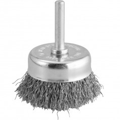 Escova de a�o tipo copo ondulada 2