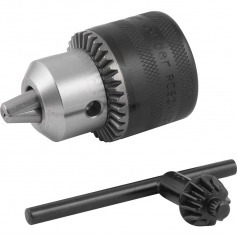 Mandril com chave 1/2