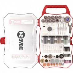 Kit de acess�rios para microrret�fica com 208 pe�as - AMR 208