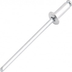 Rebite de repuxo em alum�nio 3,2 mm x 8 mm com 100 pe�as