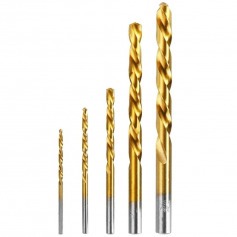 Jogo de broca de a�o r�pido 3 a 8 mm 5 pe�as - 29.085