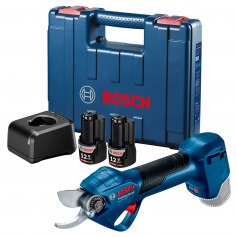 Tesoura para poda a bateria 12V Brushless com 2 baterias e maleta - Pro Pruner