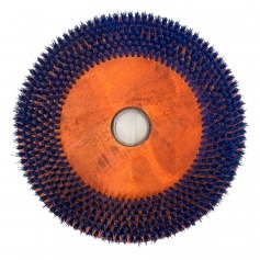 Escova de nylon para enceradeira 510 mm com flange - 01014