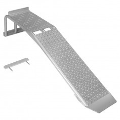 Rampa met�lica para suporte e exposi��o de autom�veis - 107005