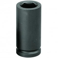 Soquete sextavado longo de impacto 30 mm com encaixe de 3/4