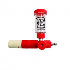 Aplicador de detergente Gravity Snow Foam encaixe 1/4 Aplicador de detergente Gravity Snow Foam encaixe 1/4