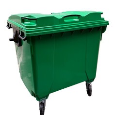 Container para lixo 1000L em pl�stico injetado - Injet