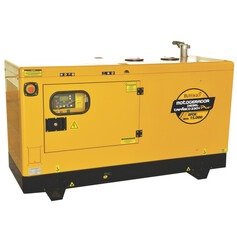 Gerador de energia 15 Kva a diesel cabinado com painel ATS trif�sico 220V - BFDE 15.000