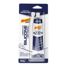 Silicone ac�tico para uso geral 50 gramas Blister - PT0500010