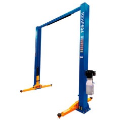 Elevador automotivo p�rtico 4T double lock monof�sico azul - REHPI04
