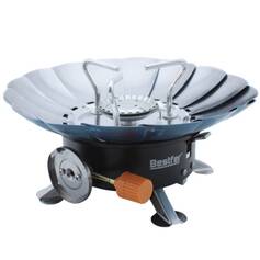 Fogareiro port�til a g�s paleta corta-vento com acendimento autom�tico - BFH3008