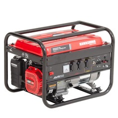 Gerador de energia 3 Kva a gasolina partida manual com AVR bivolt - GGN 3100