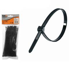 Abra�adeira de nylon 2,50 mm x 15 cm 100 pe�as - BFH0744