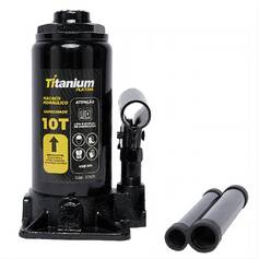 Macaco hidr�ulico tipo garrafa 10 toneladas - 7426 - Titanium