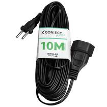 Extensão elétrica 10 metros 1 tomada 2 x 0,75 mm 10A bipolar - Connect Hard Extensão elétrica 10 metros 1 tomada 2 x 0,75 mm 10A bipolar - Connect Hard