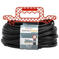 Extensão elétrica 20 metros 1 tomada 3 x 2,5 mm 20A tripolar - Connect Hard Extensão elétrica 20 metros 1 tomada 3 x 2,5 mm 20A tripolar - Connect Hard