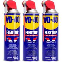 Kit 3 Óleos lubrificante desengripante com Bico Inteligente 500 ml - FLEXTOP Kit 3 Óleos lubrificante desengripante com Bico Inteligente 500 ml - FLEXTOP