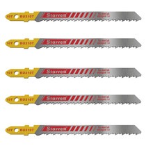 Lâmina serra tico tico 75 mm 10 dentes bimetal para madeira 5 peças - BU310T Lâmina serra tico tico 75 mm 10 dentes bimetal para madeira 5 peças - BU310T