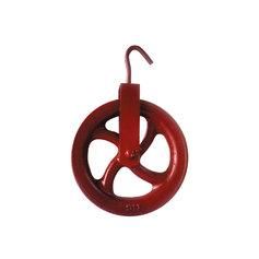 Roldana met�lica com gancho 8 cm - Tenace