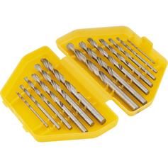 Jogo de brocas a�o r�pido 1,5 mm a 6,5 mm DIN338 com 13 pe�as
