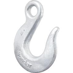 Gancho de aço com olhal 1/2 Gancho de aço com olhal 1/2