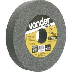 Rebolo reto para metal duro 6