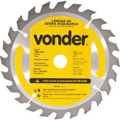 Disco de serra para madeira 185 x 16 mm 24 dentes Disco de serra para madeira 185 x 16 mm 24 dentes