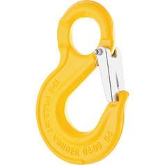 Gancho de aço com olhal 2,0 toneladas com trava Gancho de aço com olhal 2,0 toneladas com trava