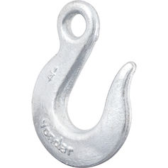 Gancho de aço com olhal 1,0 tonelada 5/16 Gancho de aço com olhal 1,0 tonelada 5/16