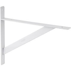 Cantoneira tipo m�o francesa reforada 30 cm branco - 32.95.000.300