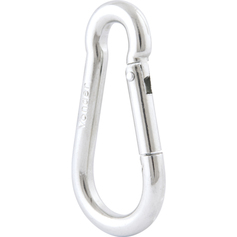 Mosquet�o com trava 9 x 90 mm uso leve