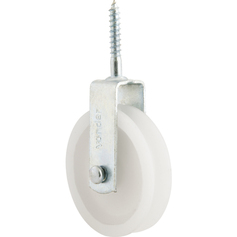 Roldana pl�stica 6 cm com parafuso