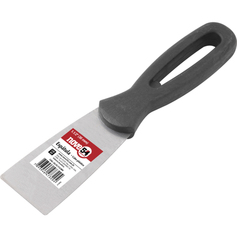 Espátula de aço temperado 38 mm com cabo plástico Espátula de aço temperado 38 mm com cabo plástico