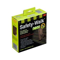 Fita antiderrapante fosforescente 50mm x 5m - Safety Walk Neon