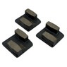 Conjunto abrasivo #60 m�dio para Politriz BF 2800 3 pe�as