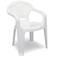 Cadeira com bra�os branca - G�vea