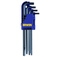 Jogo de chave allen longa 1,5 a 10 mm 10 pe�as IW10756