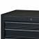 Carrinho para ferramentas com 6 gavetas preto - C04-BOX