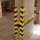 Protetor de coluna para garagem 100 x 5 cm x 10 mm em EVA 