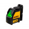 N�vel a laser verde 2 linhas alcance de 30 metros - DW088CG-LA