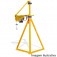Pedestal para talha el�trica capacidade 600 kg