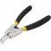 Alicate para an�is externos bico curvo 4.1/2