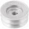 Polia de alum�nio 2 canais perfil A 80 mm com furo de 14 mm - 6677114080