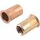 Rebite de rosca a�o carbono M5 x 13,0mm cabe�a pequena