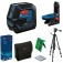 N�vel a laser verde 2 linhas 15 metros com trip� - GCL 2-50 G