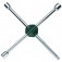 Chave de roda tipo cruz 17 x 19 x 21 mm