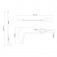 Foice ro�adeira cabo de madeira de 120 cm - 77600/615