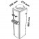 Bebedouro de coluna refrigerado por compressor - Master Kromanox  110V