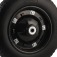 Roda completa com pneu maci�o 3/4
